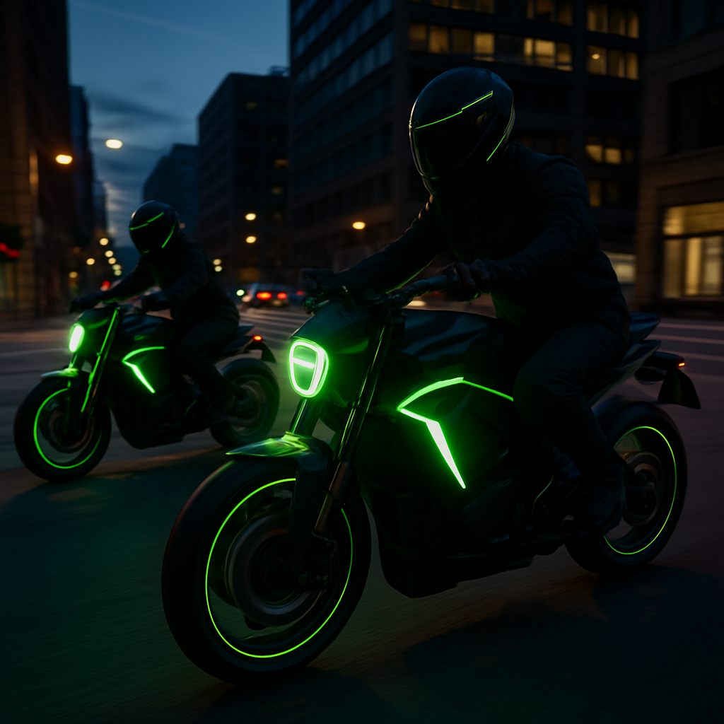 Electric Riders in Action